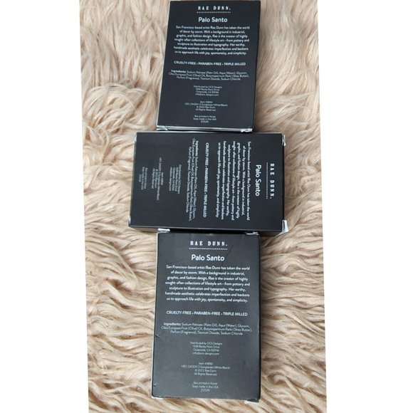 NIB RAE DUNN "HEY DADDY-O" SCENTED HAND & BODY SOAP / SET OF 3 - Picture 4 of 5